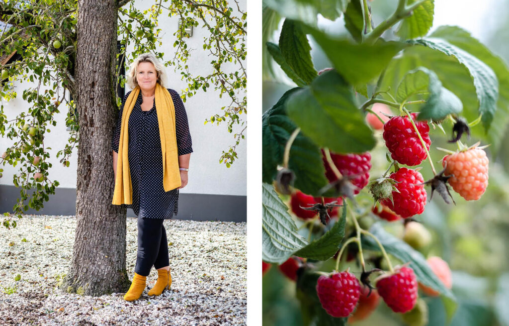 Essencio 7 - Branding traject brandingfotoshoot ondernemer buiten natuur fruit bomen buitenleven - Linda van 't Land_portolio-items7