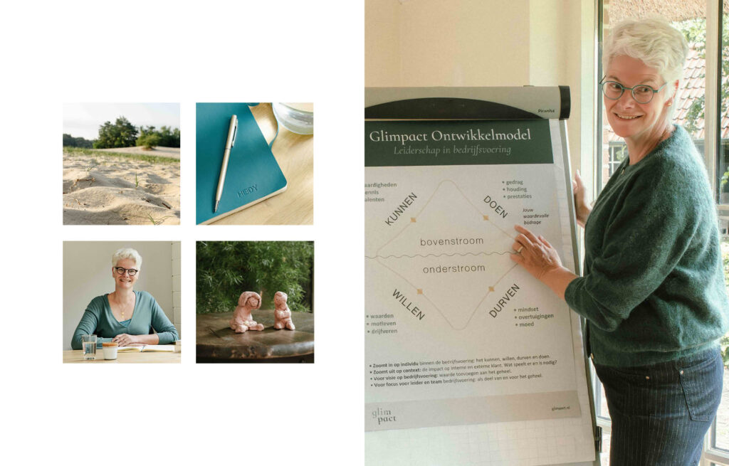 Glimpact portfolio EssencioBrands_branding en website